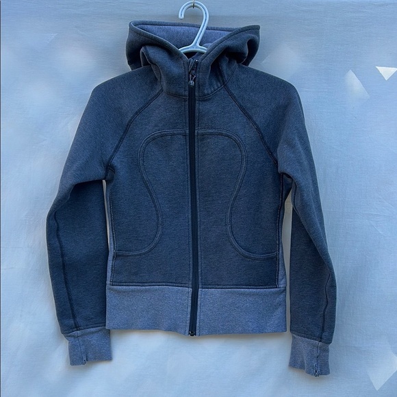 lululemon athletica Tops - Lululemon Gray Scuba Hoodie